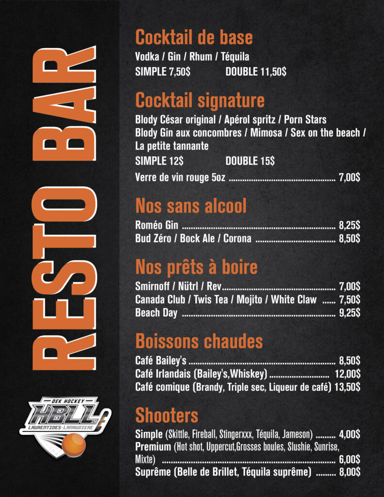 Menu hbll drink 2025 02